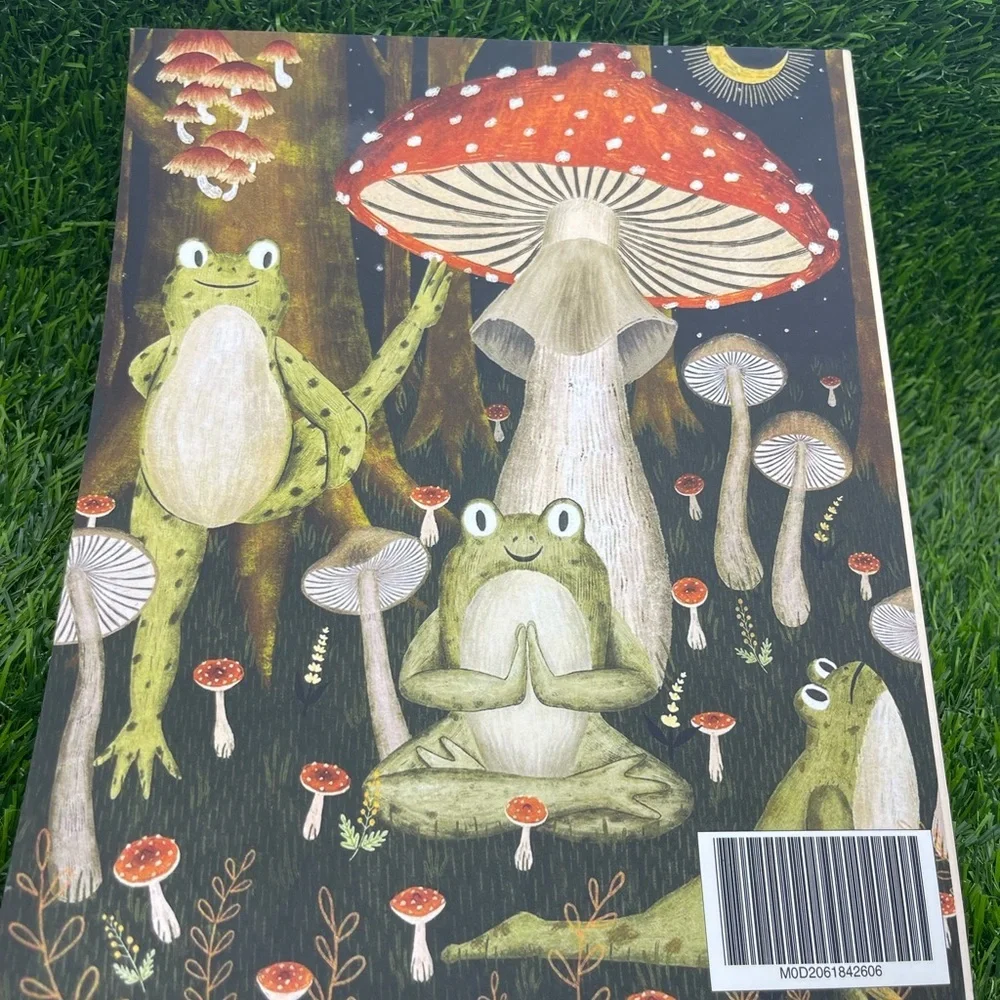 Frog Yoga Composition Book, NWOT